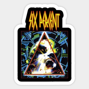 Hysteria -Six Percent Sticker